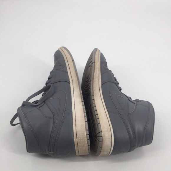 Jordan 1 Retro Mid Cool Grey High Top Sneakers Size 9.5 Mens Basketball Hooping